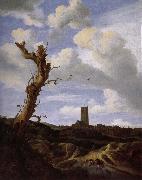 View of Egmond aan Zee with a Blasted Elm Jacob van Ruisdael